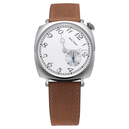 Baltany Quartz 1921 Watches Man S4072 Affordable Reminiscent Wristwatches Sapphire Crystal Sapphire Crystal Square Dress Watch
