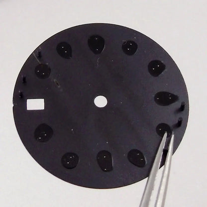 SU B Watch Part 28.5mm Watch Dial for NH 35 NH 36 NH 37 NH 38 NH 39 NH 70 NH 72 Di ver Wristwatch Parts Green/Black Index Repair Tool