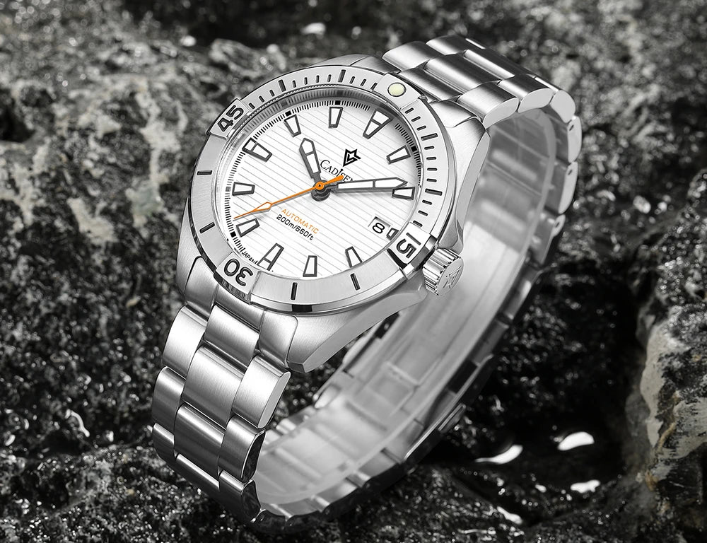 CADISEN C8218 Diver V2 20Bar NH35 Automatic 40MM Sapphire luminous
