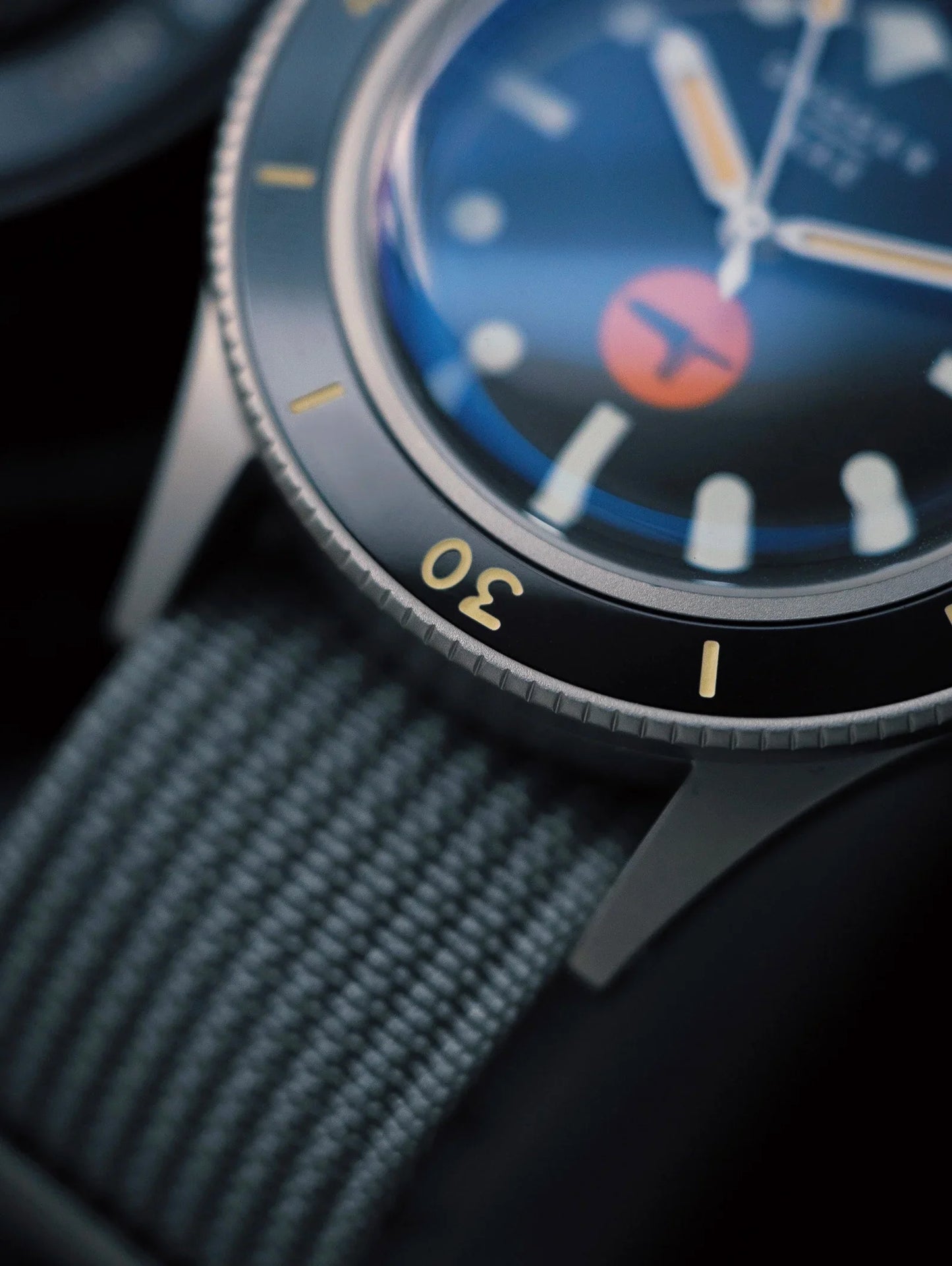 DAGGER-AXE 50 Fathoms Watch NH35 Movt  K9 Mineral Crystal TR900 C3 Luminous 20bar diver 40MM