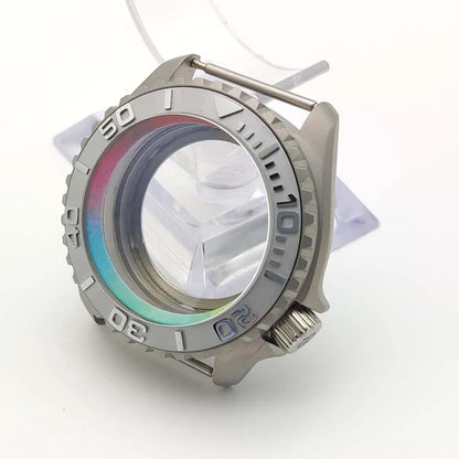 Yacht Master Case 42MM for NH35 NH36 Movement Sapphire crystal stainless steel case Watch Accessories SKX007