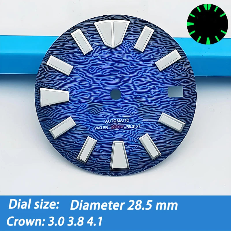 Watch Dial 28.5MM NH35 Dial Suitable For NH35 NH36 NH38 NH39 4R 6R Watch Modified Dial
