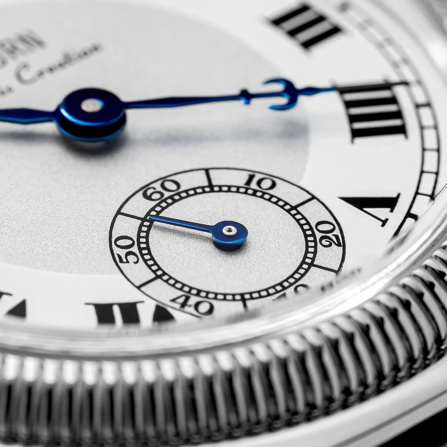 Thorn T002  Retro Square Sub Second 36mm Sapphire Glass VD78 Quartz Movement 10bar