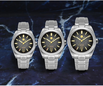 San Martin 36/39/42mm SN0144 JianZhan Dial Gada Watch Miyota 9015 Original Design Men Luxury Dress Automatic Mechanical Watches