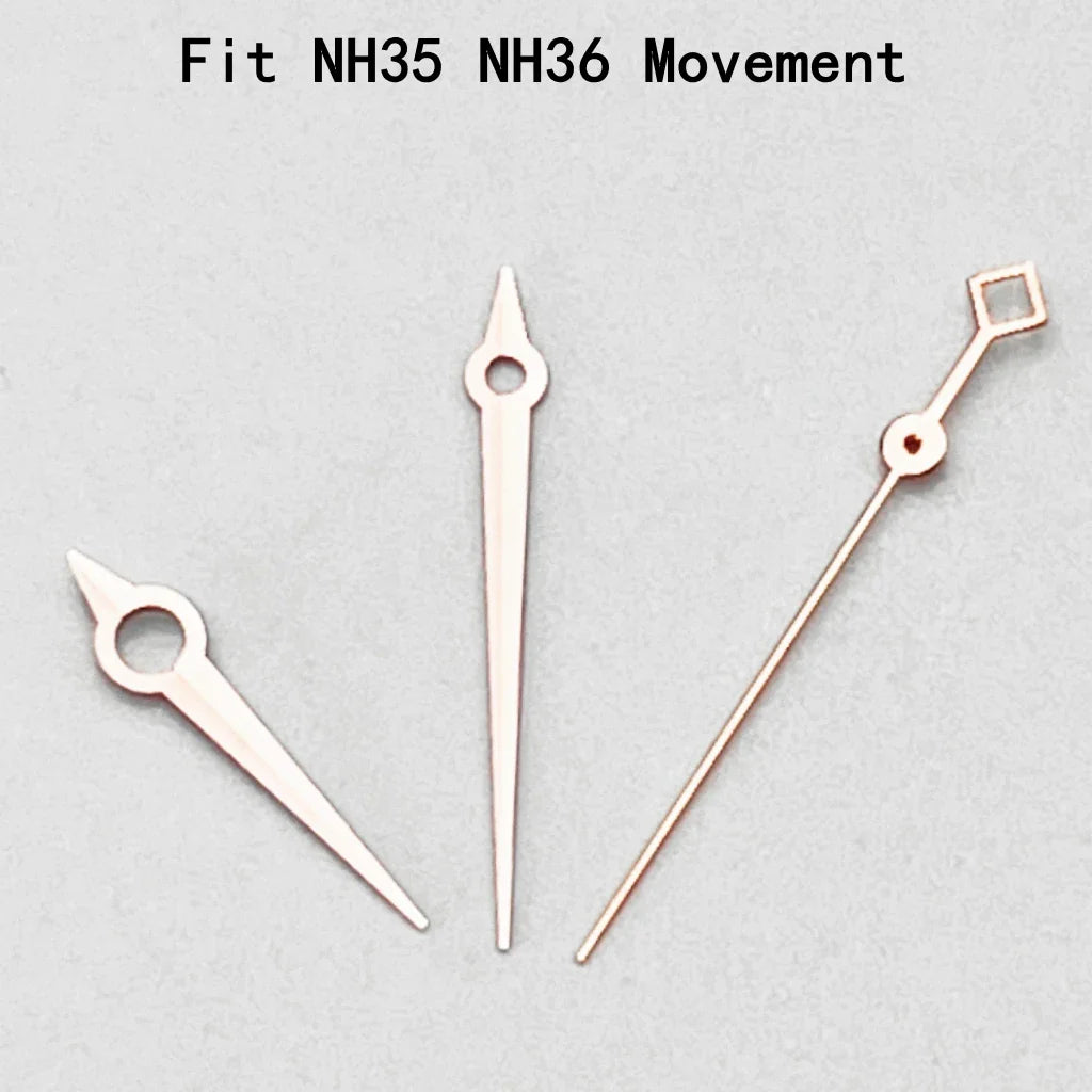 Watch Hands Fit NH35 NH36 ETA 2824 2836 PT5000 Miyota 8215 8205 821A DG2813 3804 Automatic Movement Watches Accessories