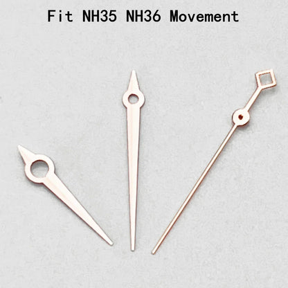 Watch Hands Fit NH35 NH36 ETA 2824 2836 PT5000 Miyota 8215 8205 821A DG2813 3804 Automatic Movement Watches Accessories