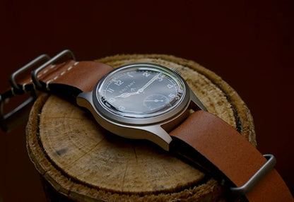 Custom logo watch Baltany S2025 D12 Retro Military Watch 36mm Swiss Luminous 10ATM Seagull  ST1701 Mechanical Watch