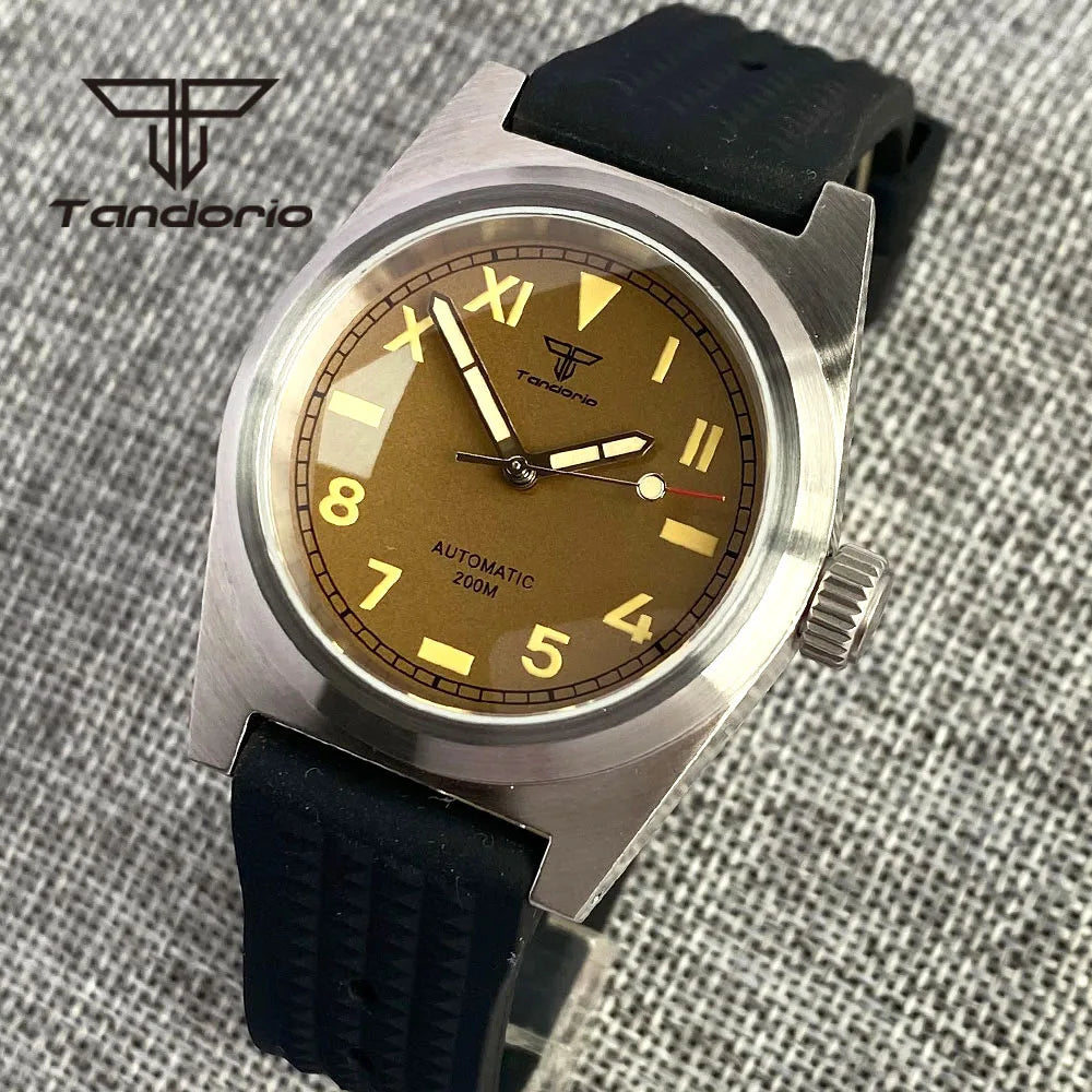 Tandorio Unimatic U2 Watch TD108B 38mm 20Bar NH35A PT5000 Movement AR Sapphire Dress  California Dial