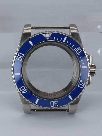 NH35 40mm SUB Black Ceramic Insert Watch Case Sapphire For NH34 NH35 NH36 NH38 4R36 Miyot8215 ETA2824 Movement 20ATM Waterproof