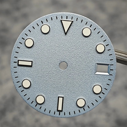 28.5MM Watch Dial NH35 Dial Frosted Texture Watch Faces Men's Watch Accessories for NH35/NH36/4R/7S Mechanical Movement