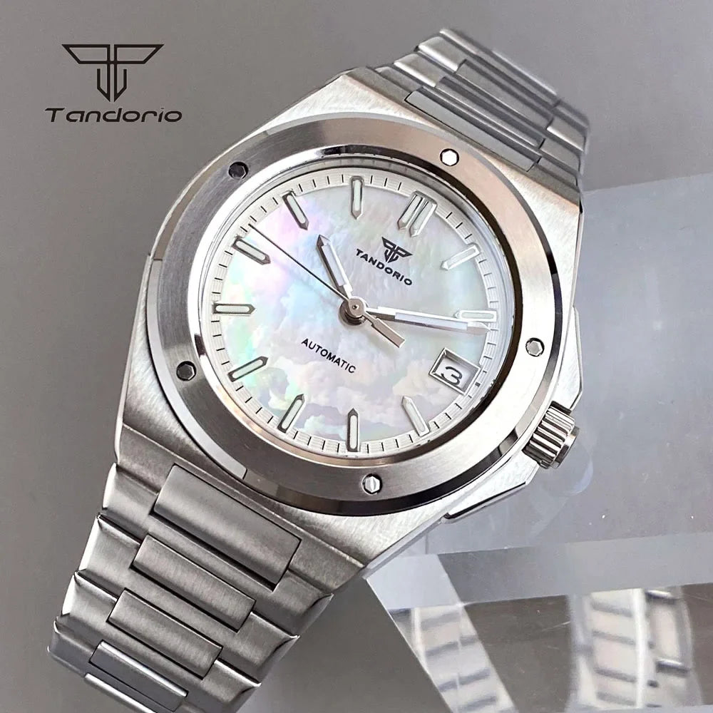 Tandorio Engineer Watch TD331  NH35 Sapphire 40mm Business 20bar