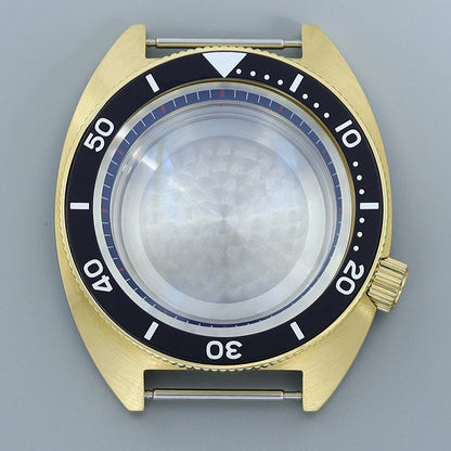 41mm NH35 Watch Case Stainless Steel Accessories For NH35 NH34 Mod Abalone NH36 NH70 Movement 28.5mm Dial Sapphire Crystal Glass