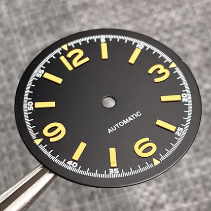 50 FATHOMS Fit NH34 NH35 NH36 NH38 NH70 NH72 ETA2824 PT5000 SW200 Watch Case Double Bow Sapphire Crystal 20BAR Sandblasted 40mm