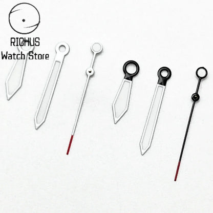 ETA Hands Silver/Black Watch Hands Fit NH35 NH36 PT5000 ETA2836 2824 DG2813 3804 Miyota8215 8205 821A Movement Watch Accessories