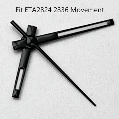 NH35 Silver/Rose gold Watch Luminous Hands Fit NH35 NH36 ETA2836 2824 DG2813 3804 Miyota8215 8205 821A Movement Automatic