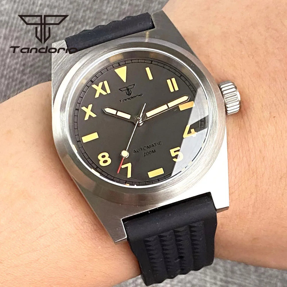 Tandorio Unimatic U2 Watch TD108B 38mm 20Bar NH35A PT5000 Movement AR Sapphire Dress  California Dial