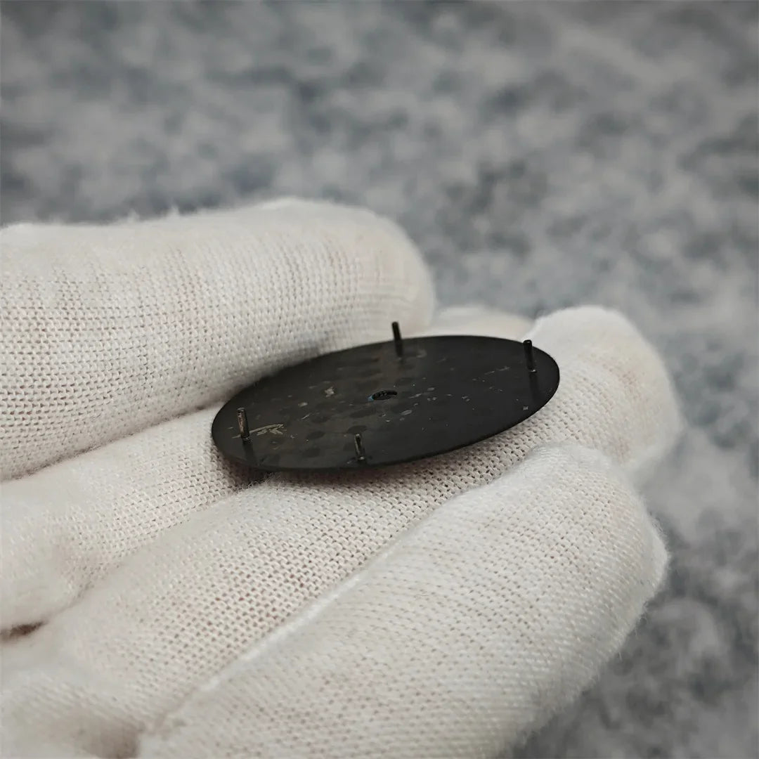 New Log Modified Watch Face 28.5mm DIY Watch Dial Fits NH35/4R36 Movement Who Cares Lt's Already Late Watch Accessories