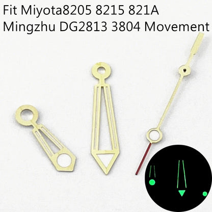NH35 Watch Hands Green Luminous Fit NH35 NH36 ETA2824 2836 Miyota 8205 8215 N821A Mingzhu DG2813 3804 Movement Watch Accessories