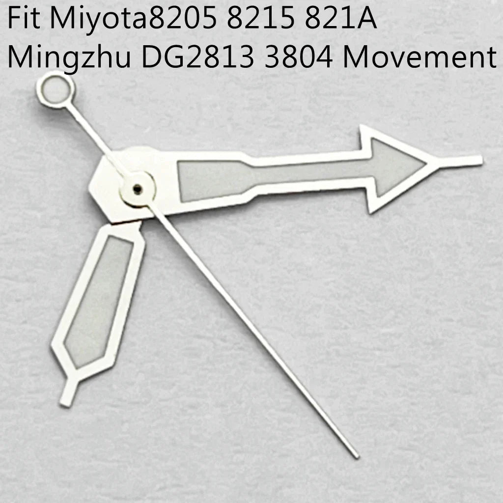 Watch Hands Green Luminous Fit NH35 NH36 ETA2824 2836 Miyota 8205 8215Mingzhu DG2813 3804 Movement Watch Accessories