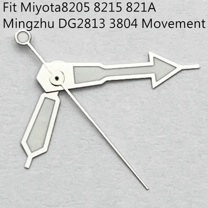 Watch Hands Green Luminous Fit NH35 NH36 ETA2824 2836 Miyota 8205 8215Mingzhu DG2813 3804 Movement Watch Accessories