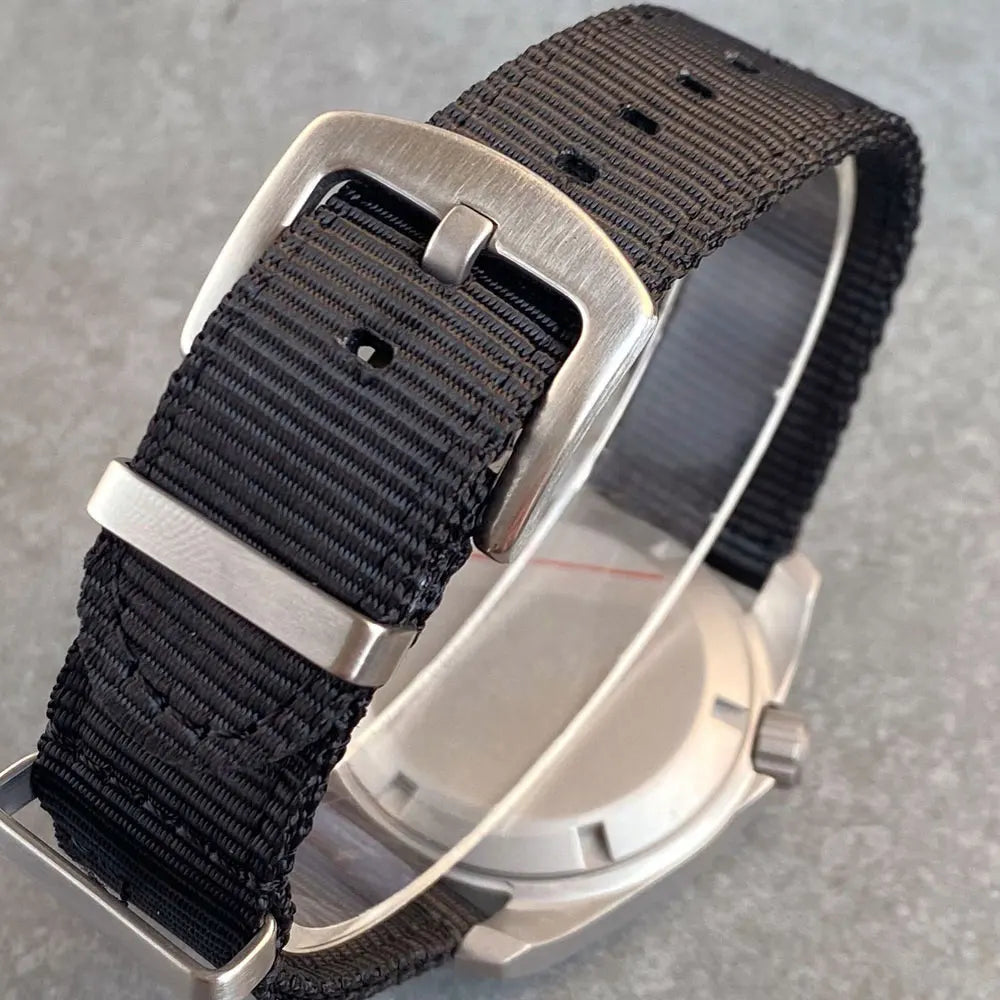 Tandorio T2 Titanium Watch TD145G 3.8 SKX Mod Sandblast NH34 GMT 40mm Sapphire 20Bar