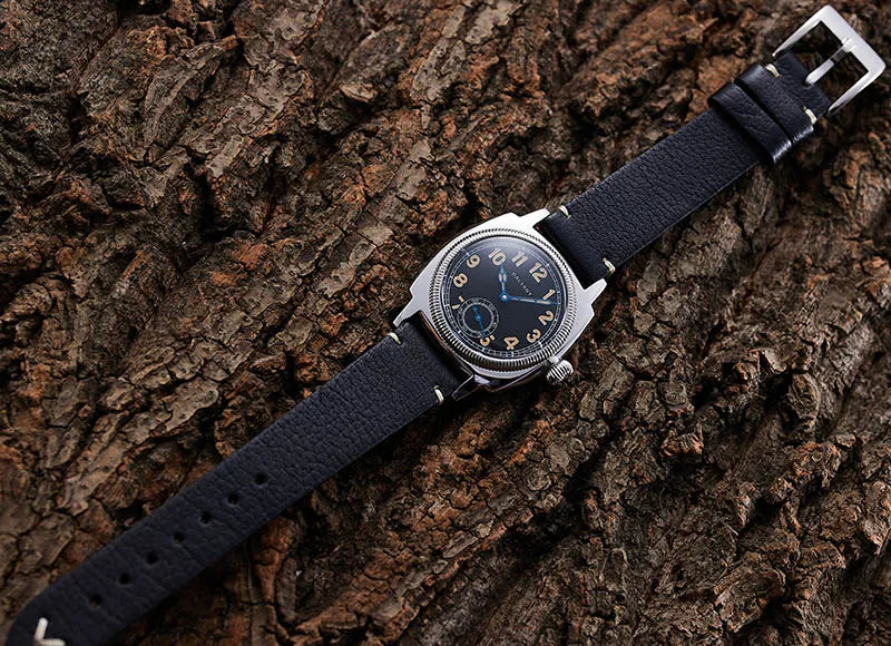 Baltany 1926 Vintage Dress Wristwatches S4036 Square Case Sub Seconds Luminou 20ATM Stainless Steel Automatic Mechanical Watches