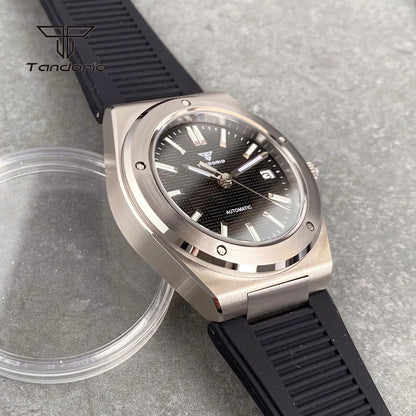 Tandorio Engineer Watch TD331B Seiko NH35 Sapphire Dress 40MM