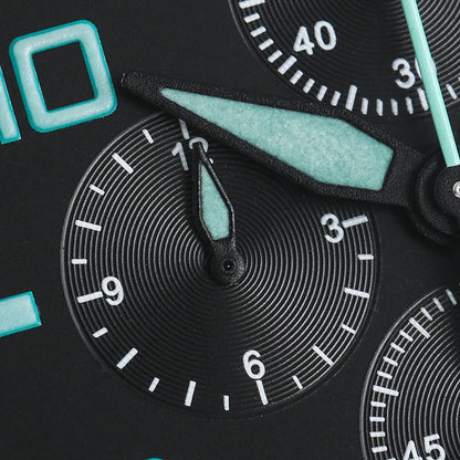 Militado ML04 Chronograph Quartz Military Watch OS00 Movement BGW9 Luminous 100m Waterproof  Domed Sapphire 39mm