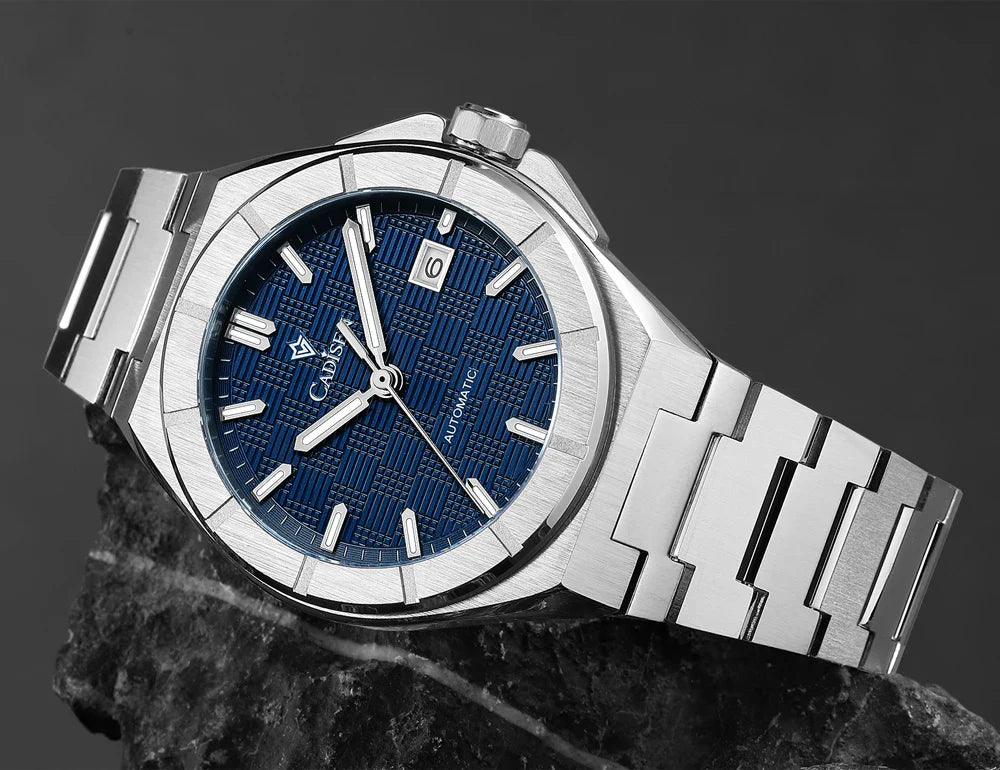 CADISEN Dress Watch C8242 40MM AR Sapphire Seiko NH35 Movt Royal Oak Mod