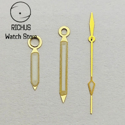 Watch Hands Green Luminous Silver Blue Gold Fit NH35 NH36 ETA2824 2836 Miyota8205 8215 821A Mingzhu DG2813 3804 Movement