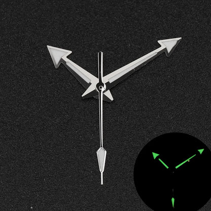 NEW Quality Sea 600 Style Watch Hands With C3 Bgw9 Green Blue Luminescent For Nh35 Nh36 Movement Skx007 Case 28.5mm Dial Index