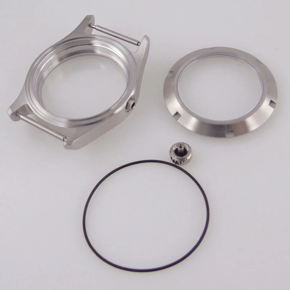 36mm/39mm Pilot Collection Watch Case Sapphire Glass 200m Waterproof Glass Back For NH35 NH36 ETA2824 PT5000 Movement