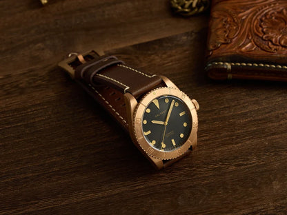Baltany 44MM Bronze Diving Watch Man S3016 Luxury Sports Watch Super Luminous 20ATM Waterproof NH38 Automatic Mechanical Watches