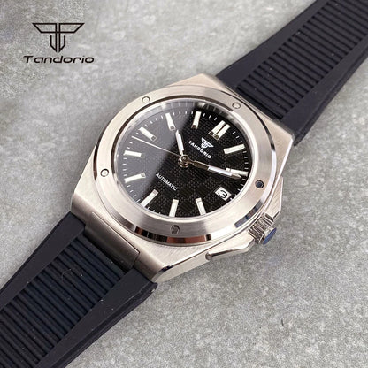 Tandorio Engineer Watch TD331B Seiko NH35 Sapphire Dress 40MM
