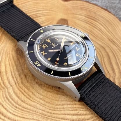 Tandorio Fifty FATHOMS Diver TD223 20bar NH35 PT5000 Sapphire 40mm