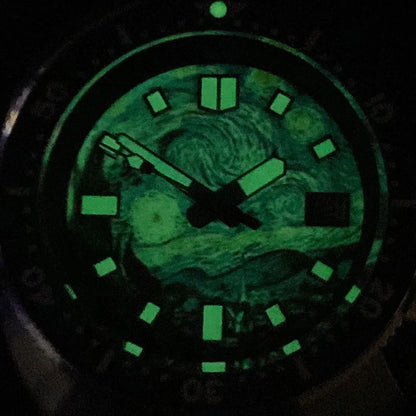 Tandorio Captain Willard Diver Watch NH35A Full Lume Sapphire 20BAR 44mm TD220