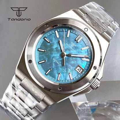 Tandorio Engineer Watch TD331  NH35 Sapphire 40mm Business 20bar