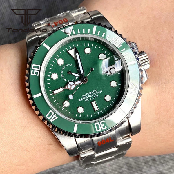 Sub Second Diver Tandorio TD266S 40MM NH37 Automatic Watch Sapphire 10Bar
