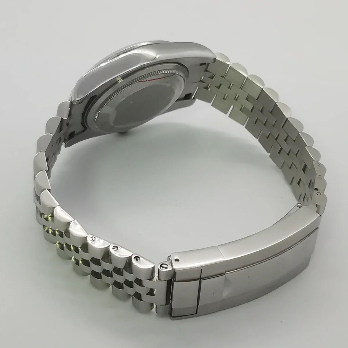 Silver / Black Fluted Watch case Luxury 36mm/39mm Sapphire watch case Two Tone case 10BARS fit NH35 NH36 NH34 ETA2824 2836 Miyota8215 PT5000 DG2813 3804 movement