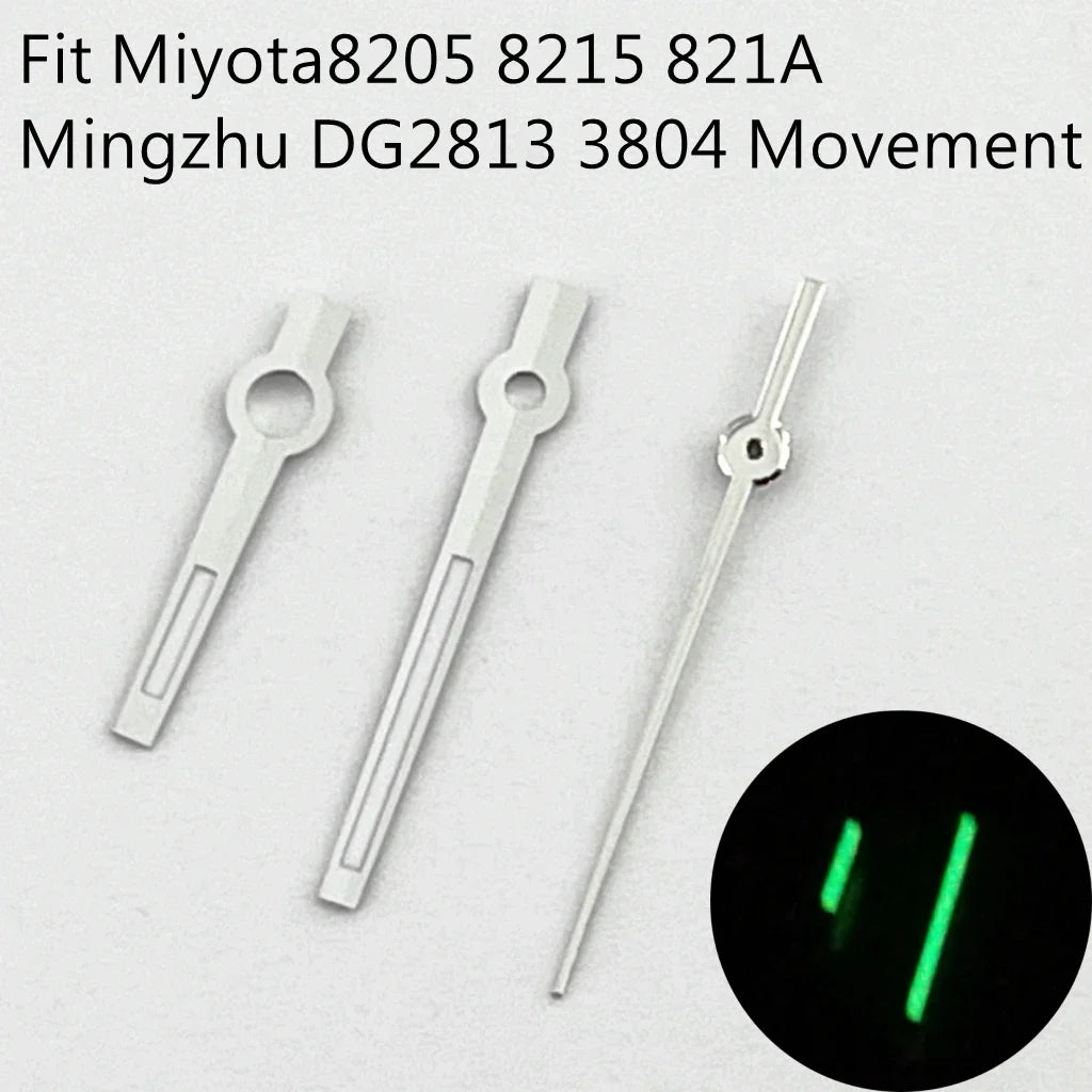 NH35 Silver/Rose gold Watch Luminous Hands Fit NH35 NH36 ETA2836 2824 DG2813 3804 Miyota8215 8205 821A Movement Automatic
