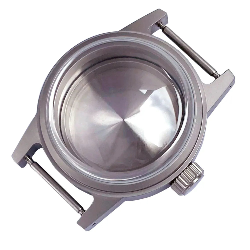 36MM Watch Case Domed Sapphire Crystal for NH35 NH36 NH38 NH70 NH72 ETA2824 PT5000 SW200 Sandblast 20BAR Waterproof 36mm