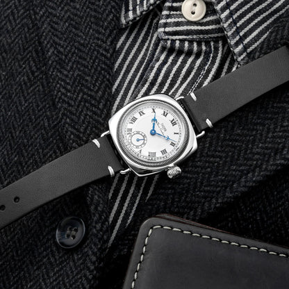 Thorn T002  Retro Square Sub Second 36mm Sapphire Glass VD78 Quartz Movement 10bar