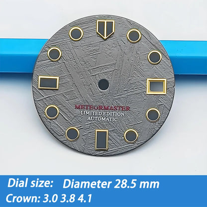 Watch Dial 28.5MM NH35 Dial Suitable For NH35 NH36 NH38 NH39 4R 6R Watch Modified Dial