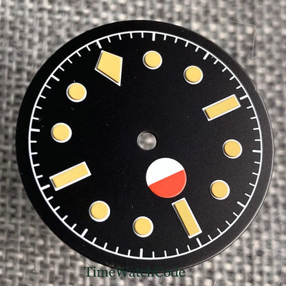 50 FATHOMS Fit NH34 NH35 NH36 NH38 NH70 NH72 ETA2824 PT5000 SW200 Watch Case Double Bow Sapphire Crystal 20BAR Sandblasted 40mm