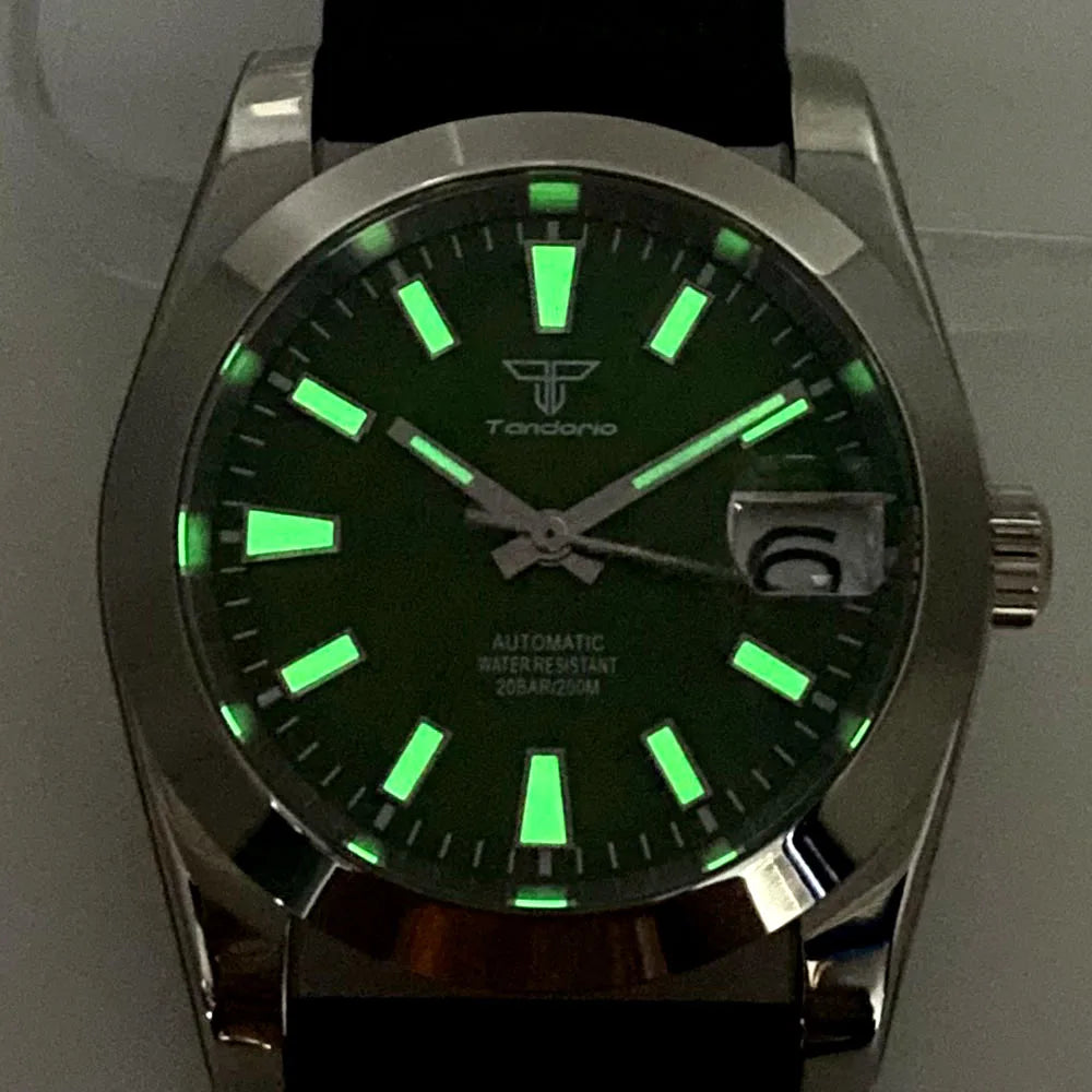 Tandorio 36mm NH35A Explorer Business watch 200M Sapphire TD195