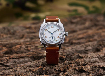 Baltany 1926 Vintage Dress Wristwatches S4036 Square Case Sub Seconds Luminou 20ATM Stainless Steel Automatic Mechanical Watches