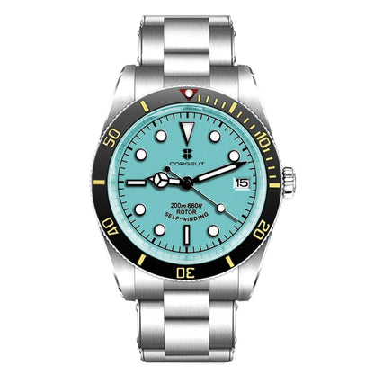 Corgeut Watch Diver CG2074 39mm NH35A Sapphire Crystal  Ceramics Bezel 10Bar SUB