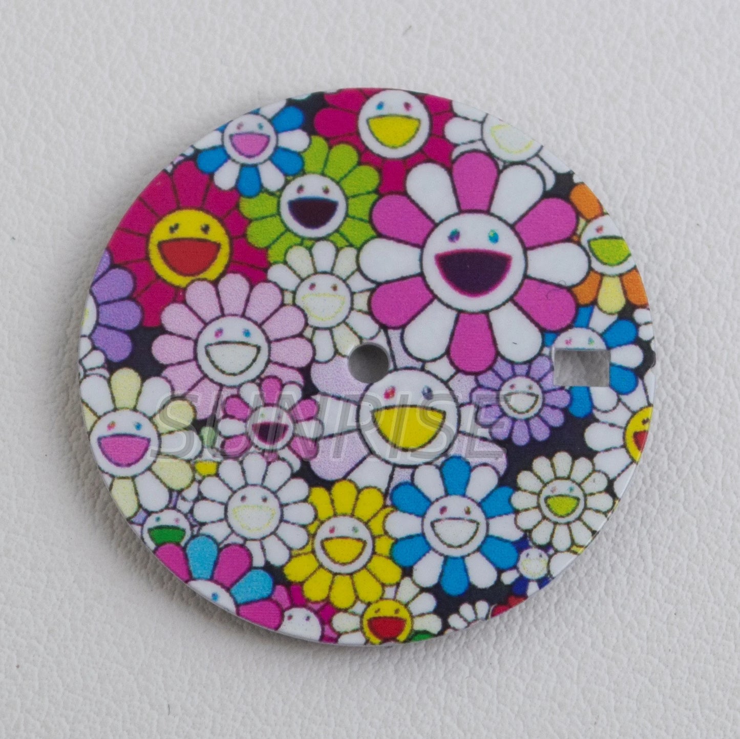 New 28.5mm Watch Dial Sun Flower Dial For SEIKO Nh35 Nh36 Mechanical Movement Royal Oak SUB Datejust Mods Watch Face Accessories