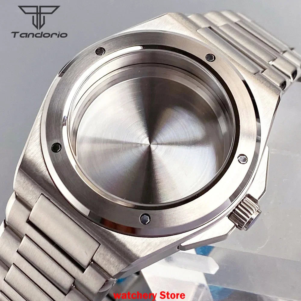 40mm NEW Watch Case For Engineer Style 200m Waterproof Sapphire Glass Fit NH35 NH36 ETA2824 PT5000 Movement Watch Part