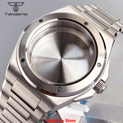 40mm NEW Watch Case For Engineer Style 200m Waterproof Sapphire Glass Fit NH35 NH36 ETA2824 PT5000 Movement Watch Part